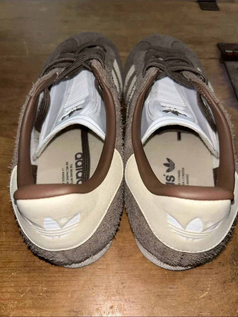 Adidas Originals Gazelle Brown Suede Sneakers Men’s Casual Shoes Size 11